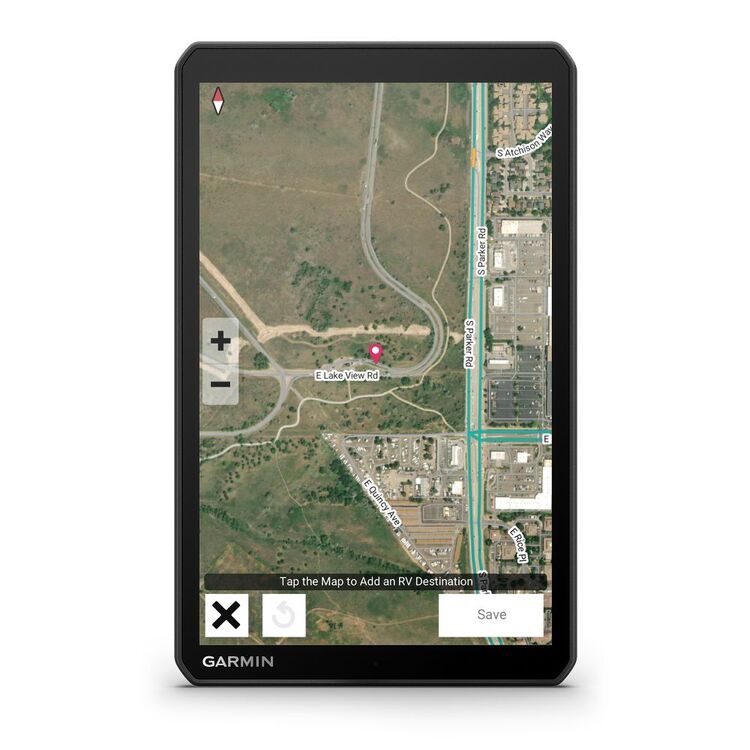 Garmin RV 895 8" RV Camper GPS Satellite Navigator Black