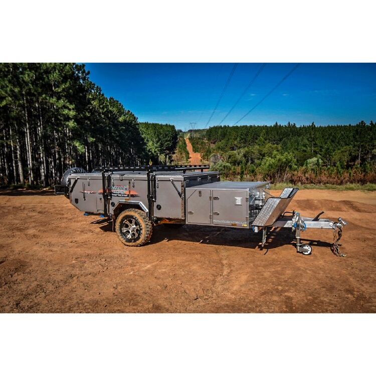 Austrack Plenty X Double Folding Offroad Camper Trailer Grey
