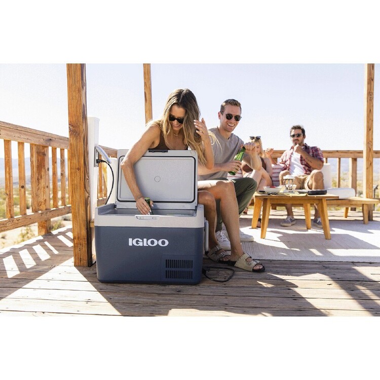 Igloo ICF Fridge/Freezer 40L Blue