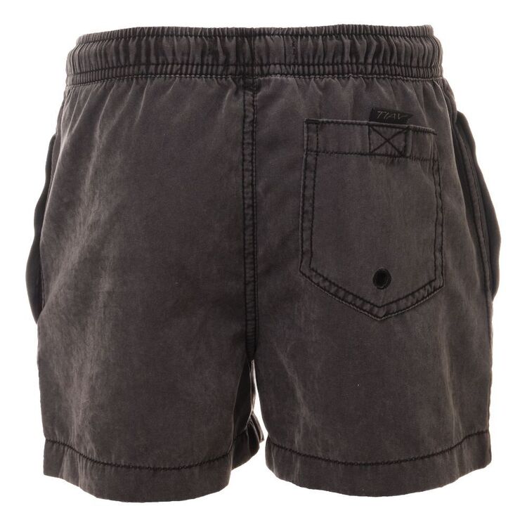Cape Kids' Trip In A Van Acid Volley Shorts Acid Washed Black