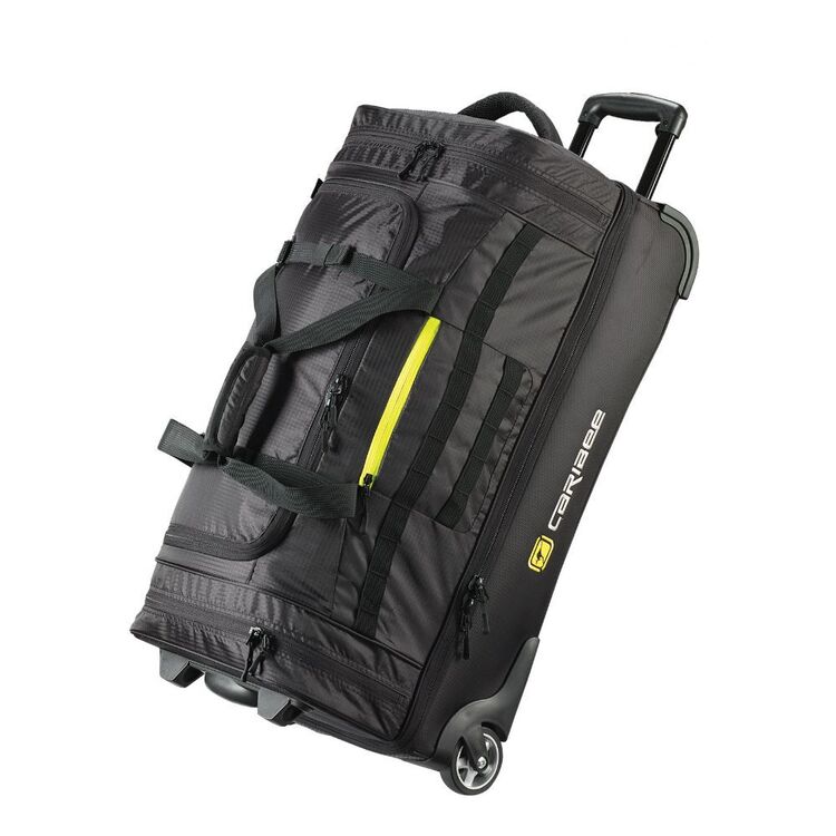 Caribee Scarecrow DX Rolling Travel Bag Black 100 L