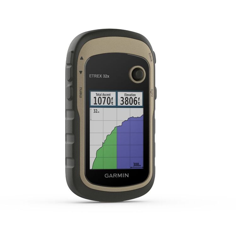 Garmin eTrex 32x Rugged Handheld GPS with Compass and Barometric Altimeter Black