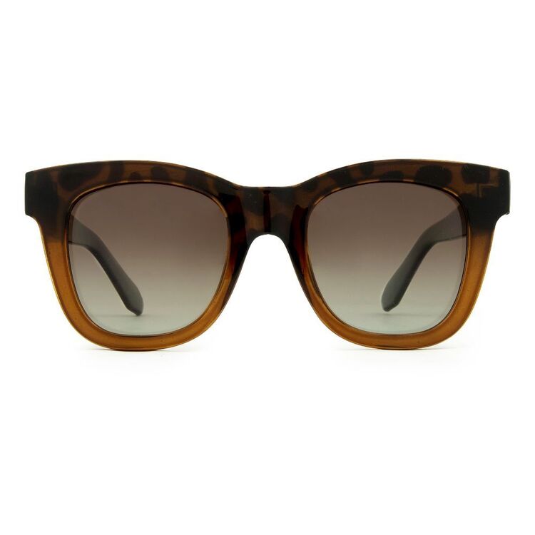 Carve Elba Sunglasses Black, Milky Tort & Brown Polarised One Size Fits Most