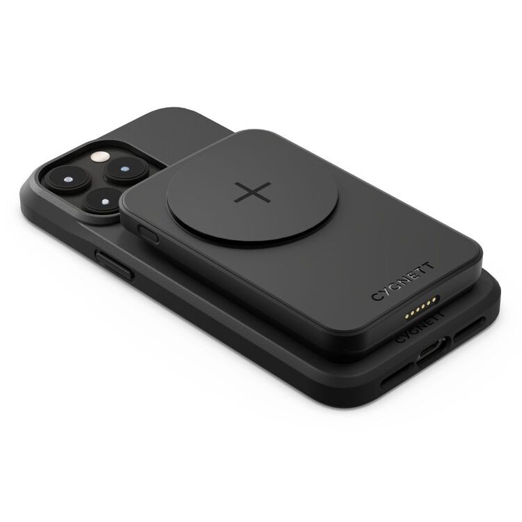 Cygnett MAGMOVE Dual Magnet 5k Powerbank Black 5K