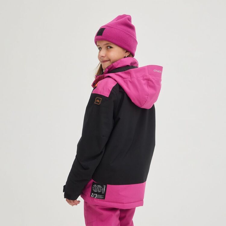 O'Neill Youth Girl's Tanzanite Snow Jacket Fuchsia Red