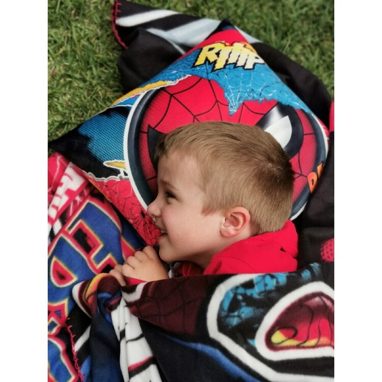 Spiderman Daypack 3 Piece Set Red