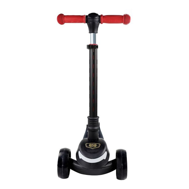 Ride 858 Tri Scooter Elite LED Red & Black Red & Black
