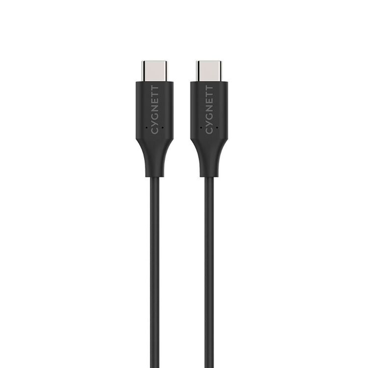 Cygnett Essentials USB-C To USB-C Charge Cable 1 m Black 1 m