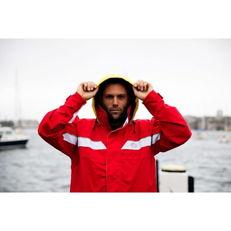 Burke Marine Men's Bass 3/4 Jacket Red