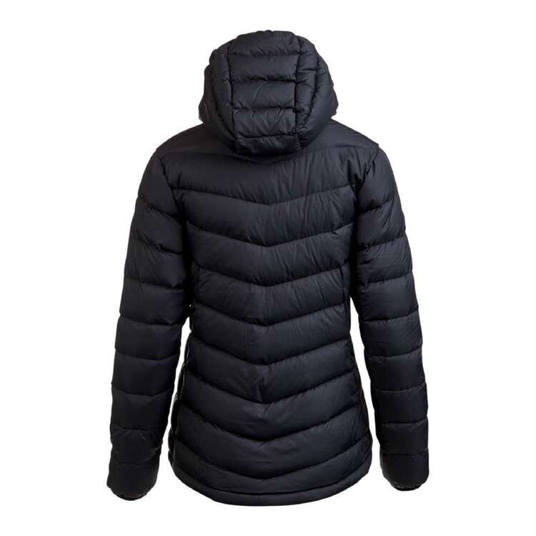 Mountain Designs Women's Peak 700 Down Jacket Black & Yellow