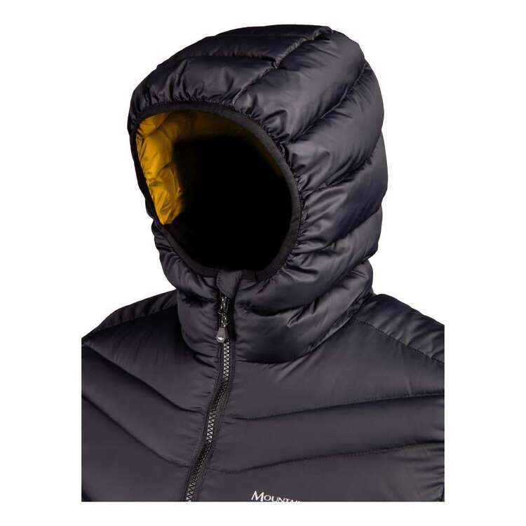 Mountain Designs Men's Peak 700 Down Jacket Black & Yellow
