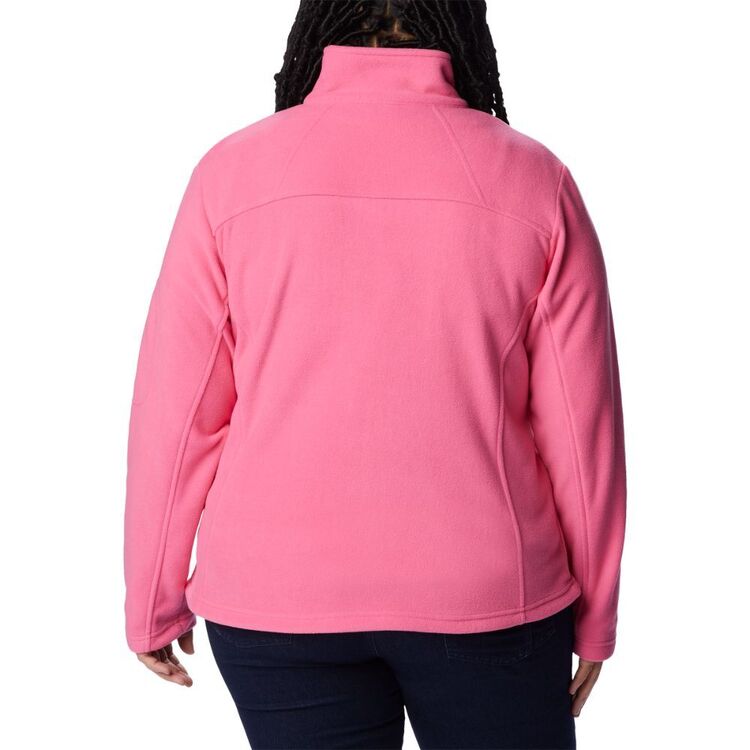 Columbia Women's Plus Size Fast Trek II Jacket Wild Geranium