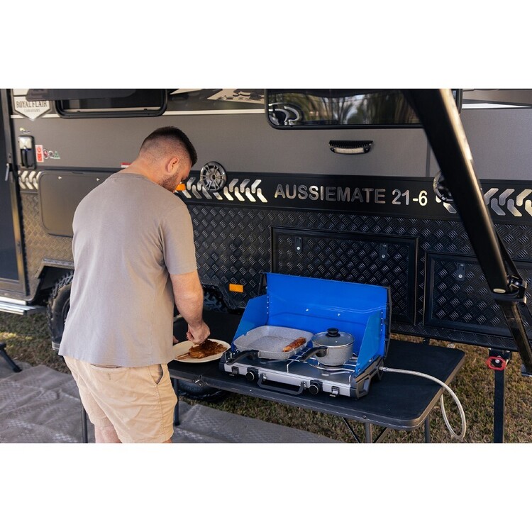 Companion Proheat 2 Burner FSD Stove Blue