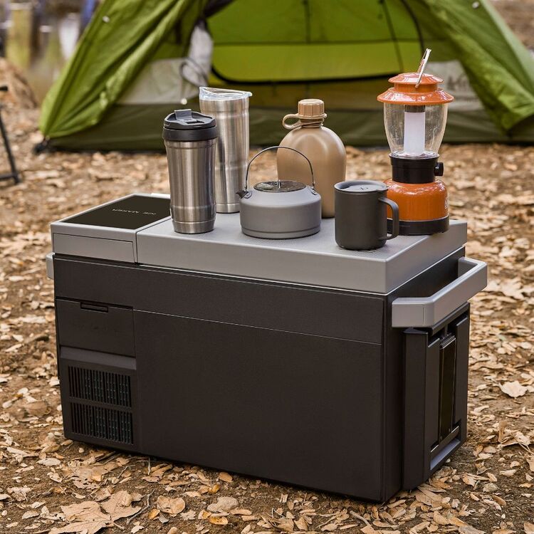 EcoFlow 38L Glacier Dual Zone Portable Camping Fridge Freezer with Ice Maker