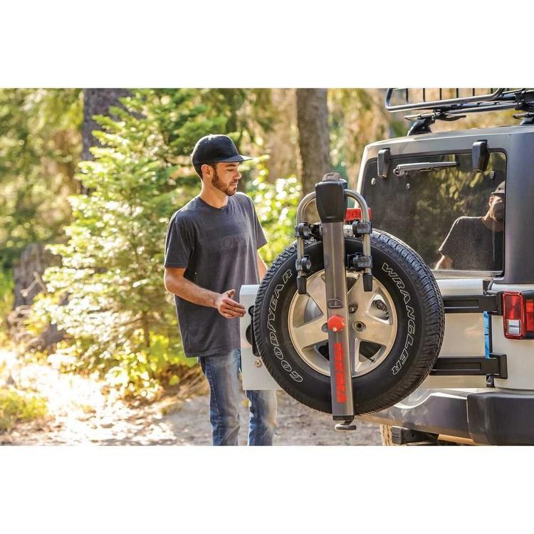 Yakima SpareRide 2 Spare Wheel Bike Rack Silver