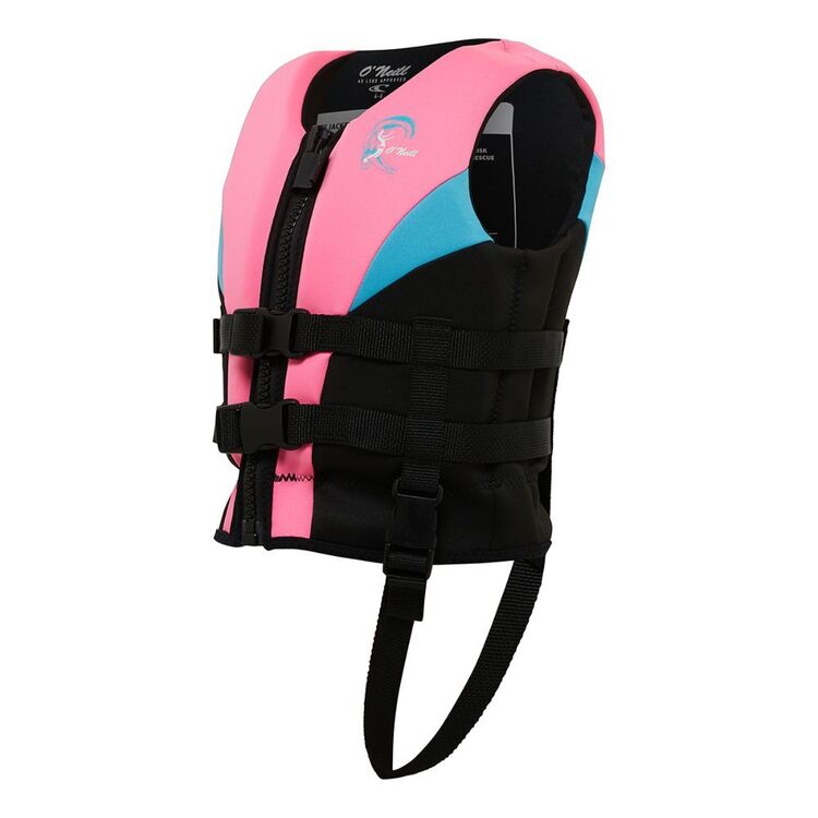 O'Neill Reactor L50S Child PFD Pink Mist 4 - 6