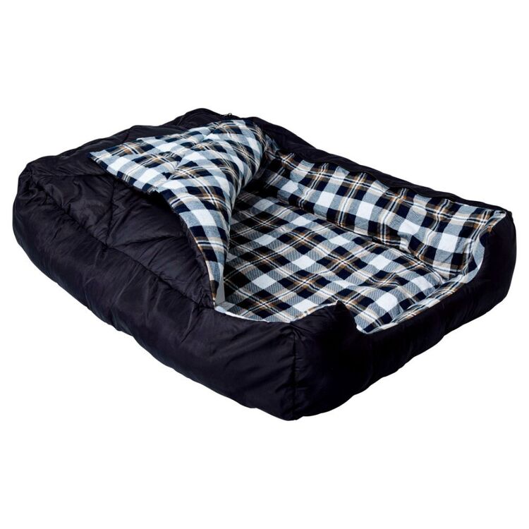 Spinifex Take Anywhere Black Pet Bed Sleeping Bag