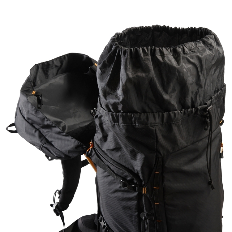 Mountain Designs X-Country 75L Technical Hiking Pack Jet Black 75 L