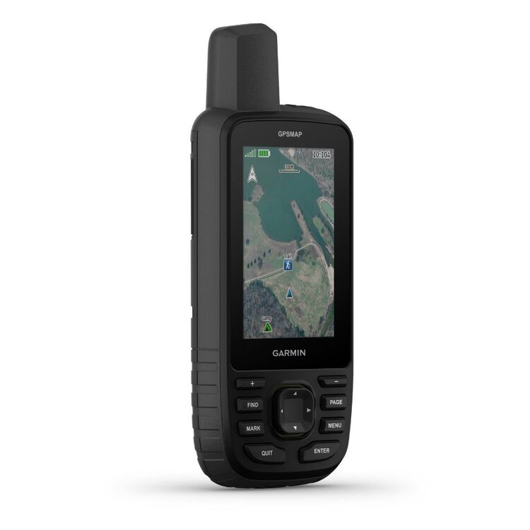 Garmin Handheld GPSMap 67 Multi-band/Multi-GNSS GPS with Sensors Khaki & Black