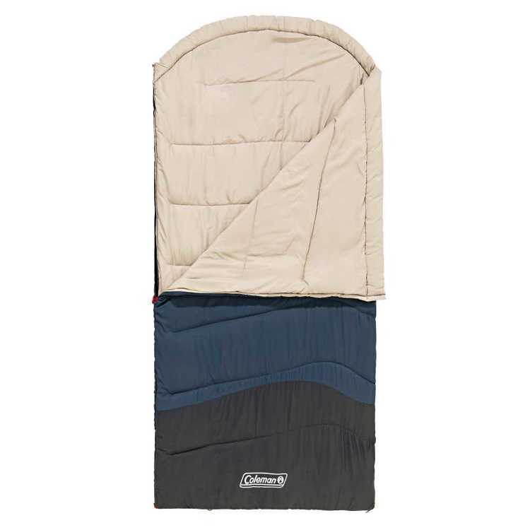 Coleman Mudgee Tall -3° Sleeping Bag Navy Blue & Grey
