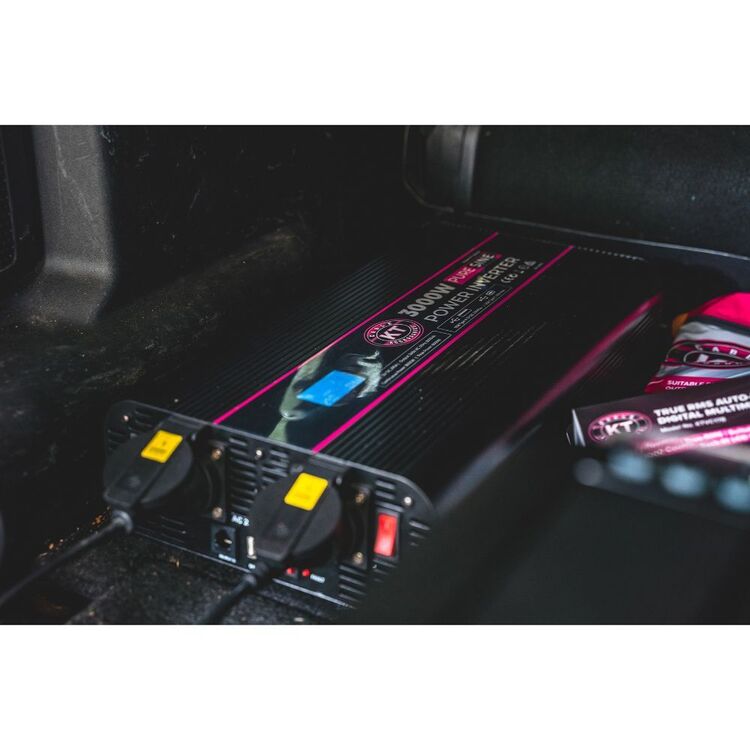 KT 2000W Pure Sine Wave Power Inverter Black 2000 Watts