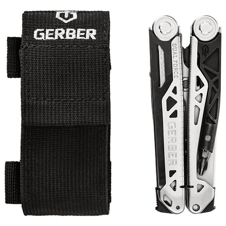 Gerber Dual Force Multitool Black & Silver