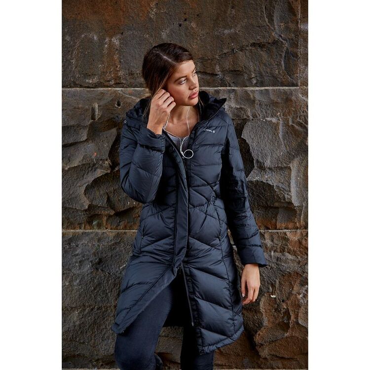 Cederberg Women's Ayanda Long Down Jacket Black