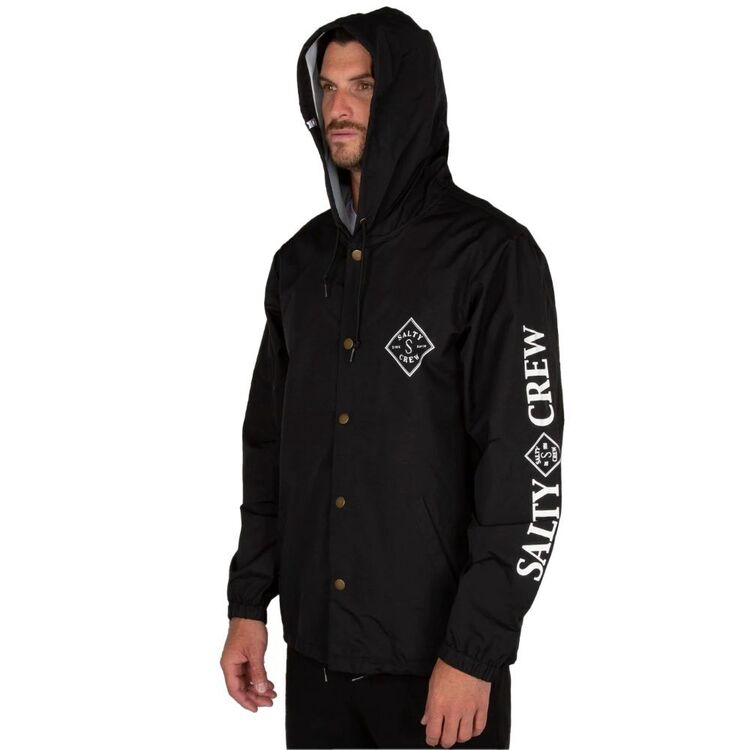 Salty Crew Men's Tippet Snap Jacket Black