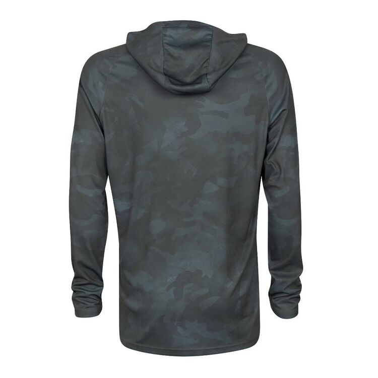 Gillz Pro Series UV Hooded Long Sleeve Performance Fishing Shirt Rifle Green Burnt