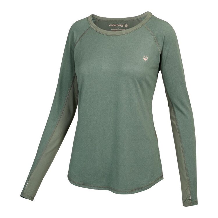 Cederberg Women's Ratu Long Sleeve Tee Khaki