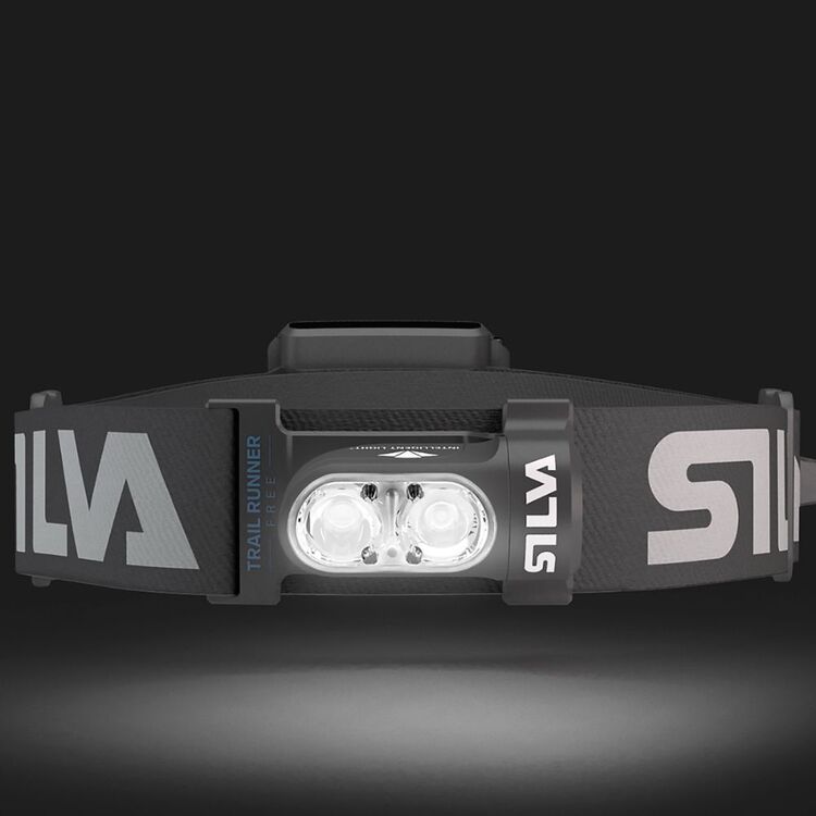 Silva Trail Runner Free H 400 Lumen Rechargable Headlamp Black 400 Lumens