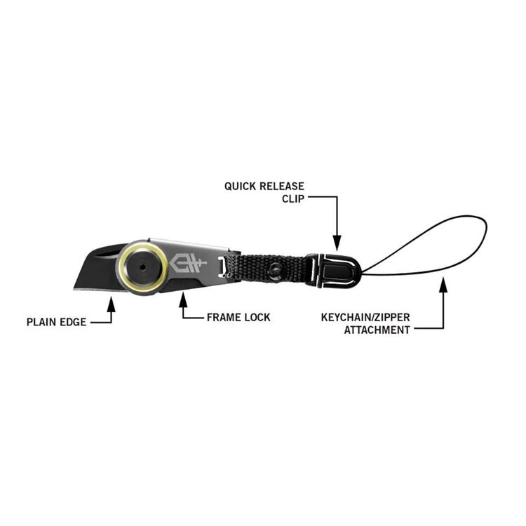 Gerber GDC Zip Blade Utility Knife Black