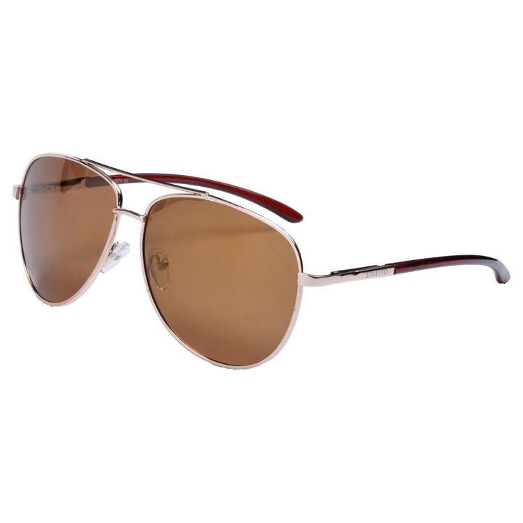 Stiletto Misty Women's Sunglasses Gold, Dark Brown & Brown One Size Fits Most