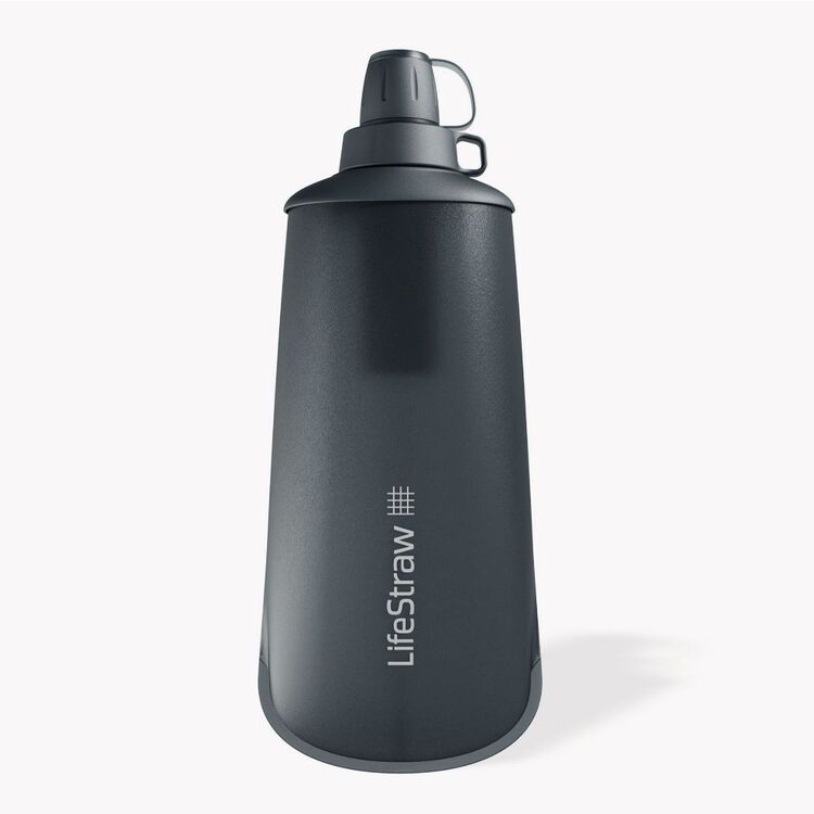 LifeStraw Peak Squeeze Bottle 1L Dark Grey 1 L