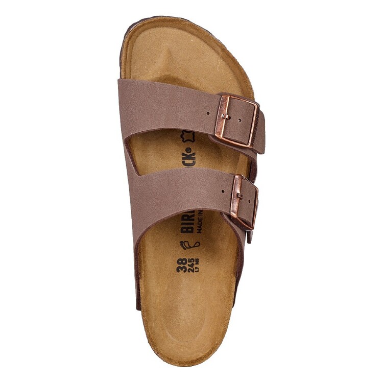 Birkenstock Men's Arizona Birkibuc Sandals Mocca
