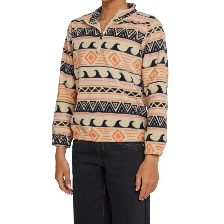 O'Neill Youth Girls Sierra Super Fleece Crew Stone