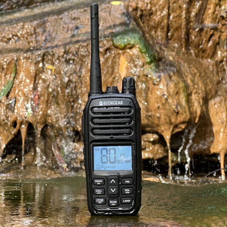 Ecoxgear 5 Watt UHF CB Radio Handheld Black 5 Watts
