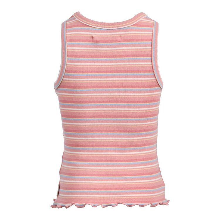 Trip In A Van Kids Knit Tank Multicoloured