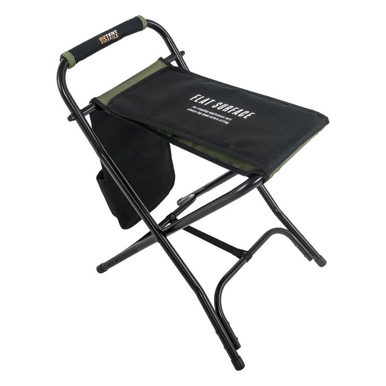 Oztent Adventure Sidekick Stool Black & Green
