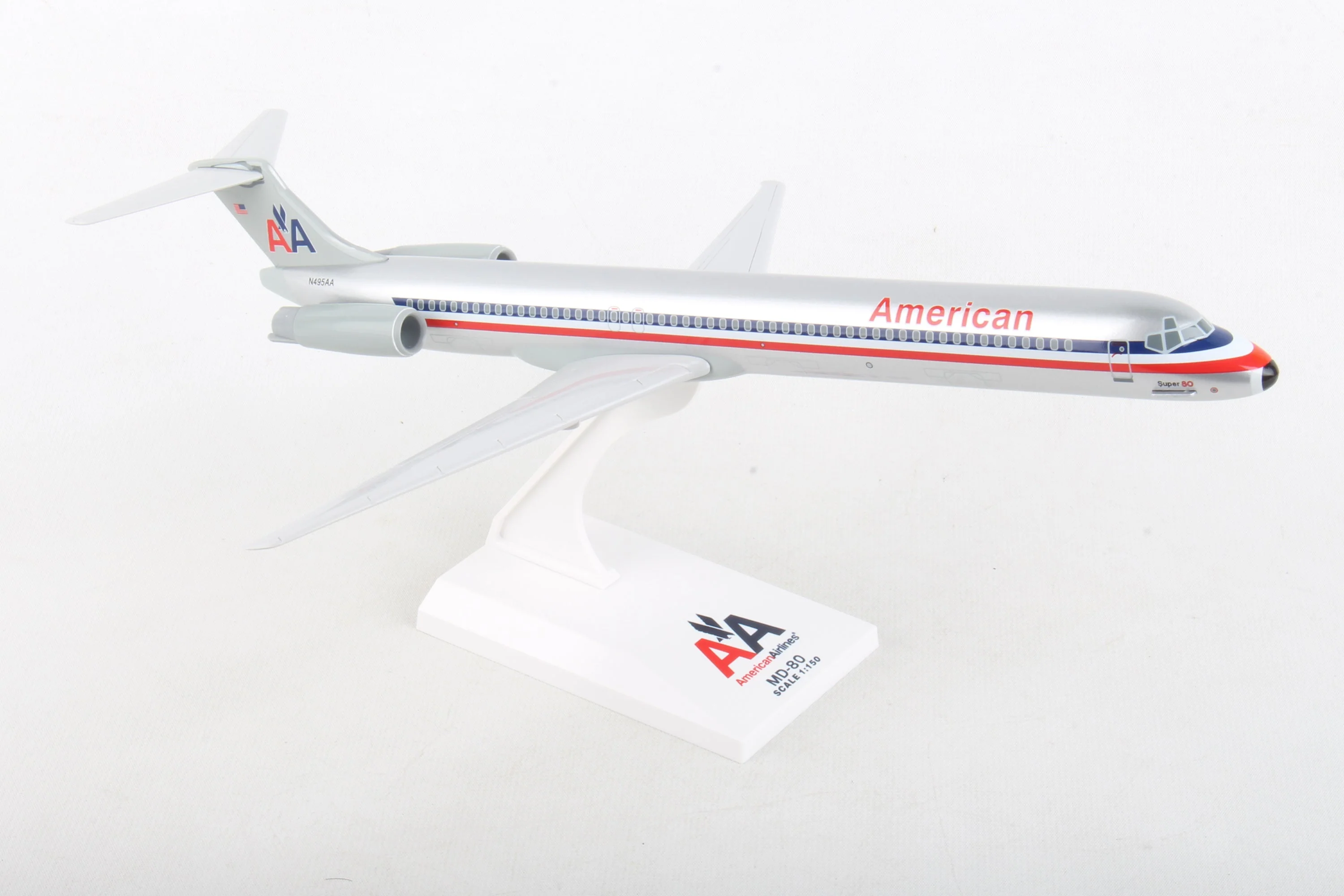 SKR087 SKYMARKS AMERICAN AIRLINES MD-80 1/150 OLD LIVERY - DTC Aviation Models