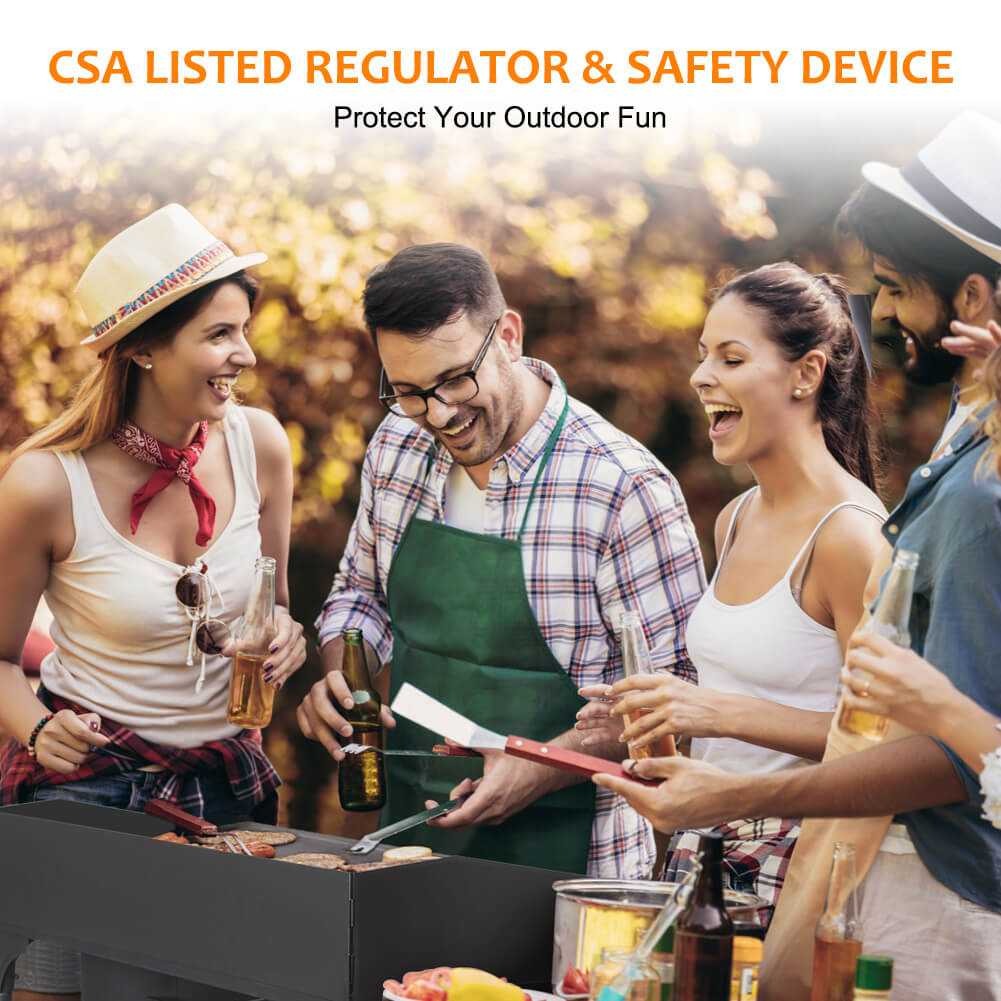 Hochleistungs-Doppelbrenner mit Propan – 260.000 BTU, Schwerlast-Ausführung