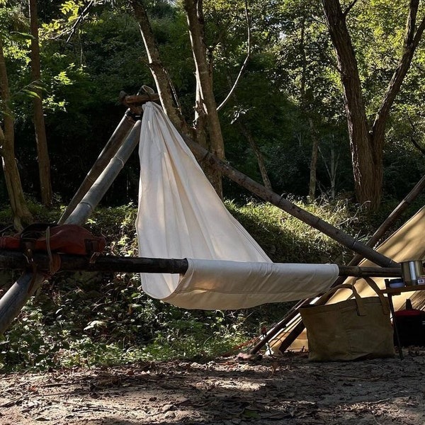 Canvas-Bushcraft-Dreibeinhocker