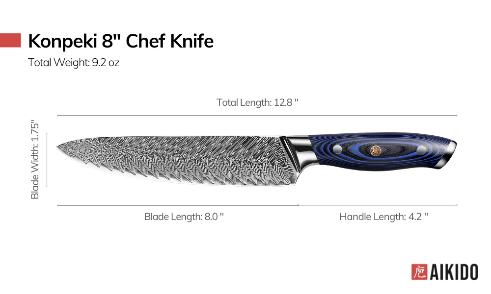 Konpeki 8-inch Chef Knife