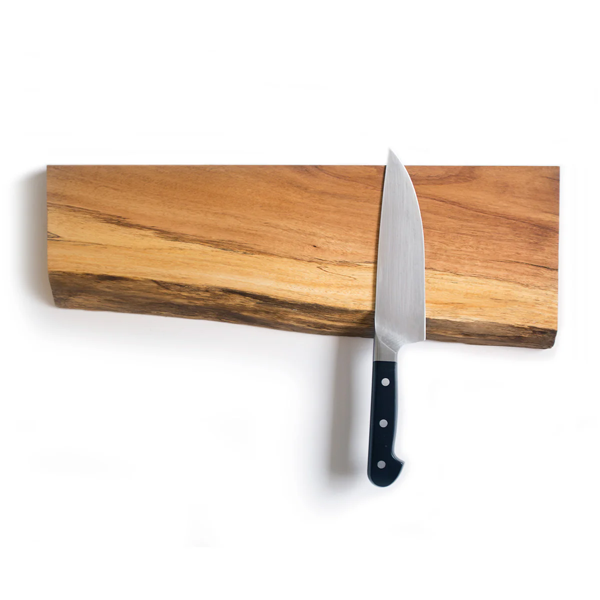 Salvaged Acacia Live Edge Knife Holder