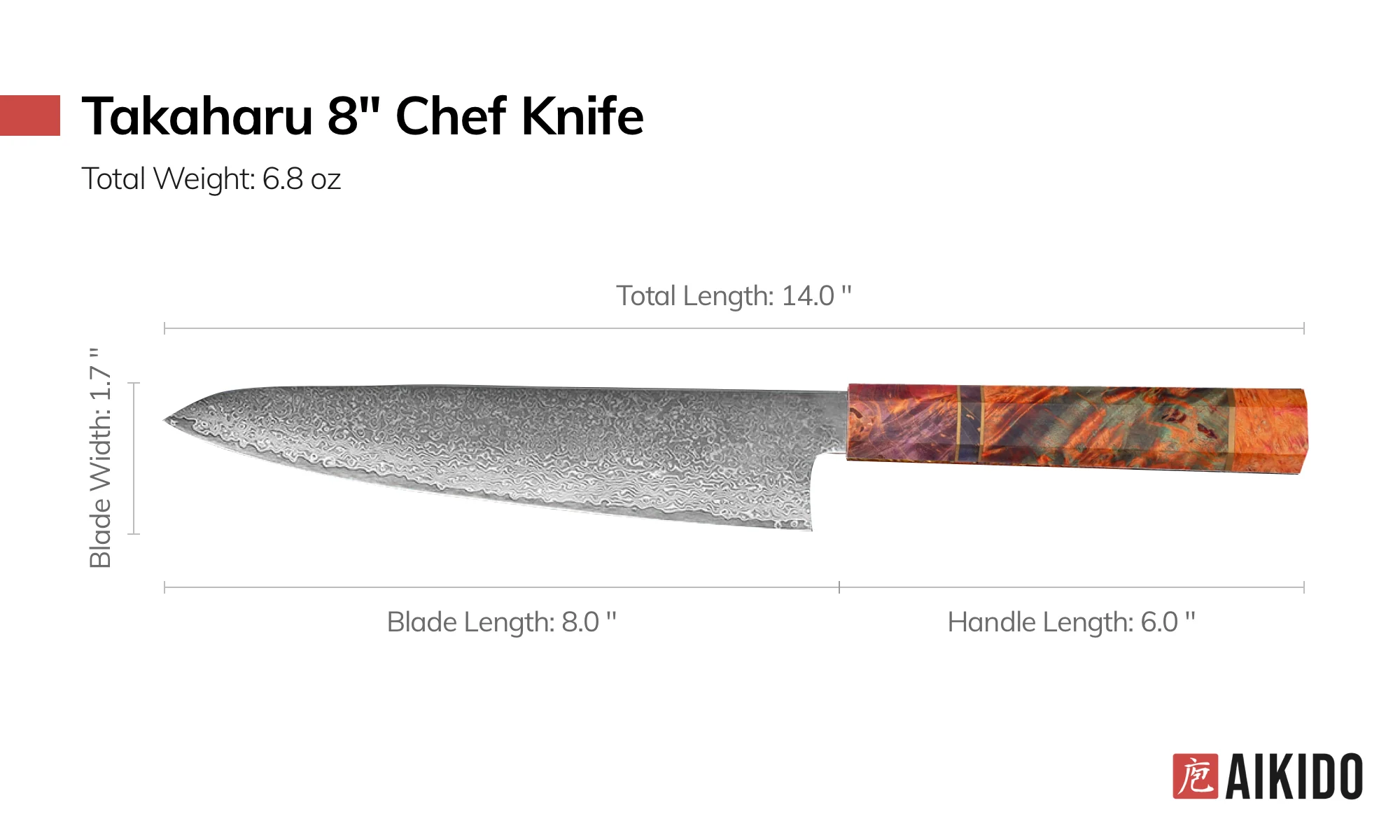 Takaharu 8-inch Chef Knife