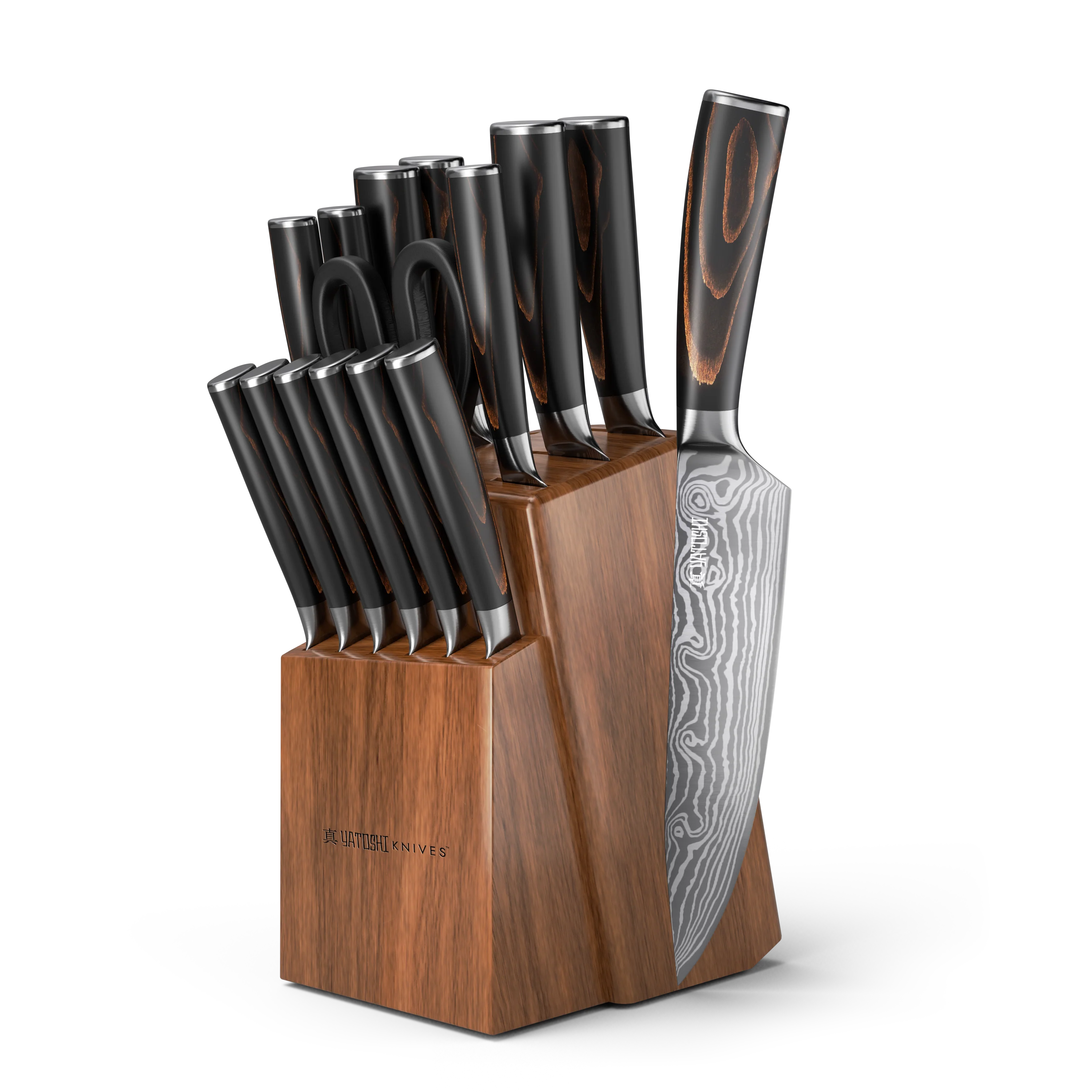 Professional Kitchen Knife Block Set- Classic