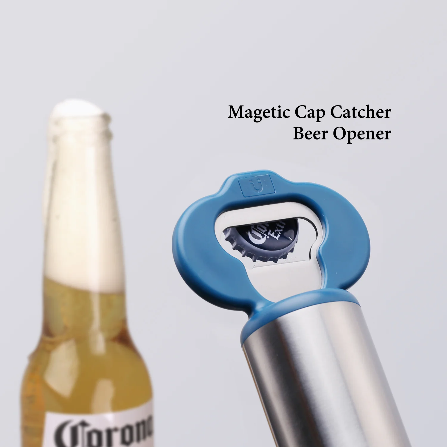 3 In 1 Wine Corkscrew Opener Beer Bottle Opener With Magnetic Cap Catcher