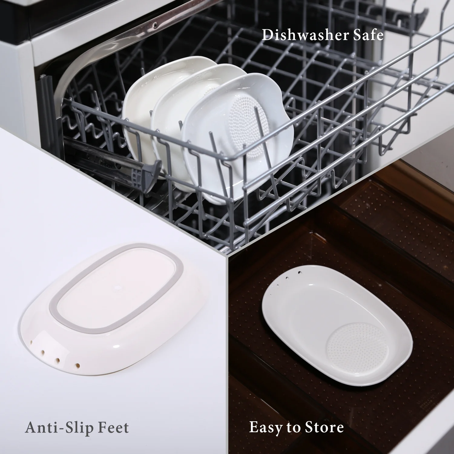 16.5 cm Ceramic Grater Spoon Rest Herb Stripper With Mini Brush