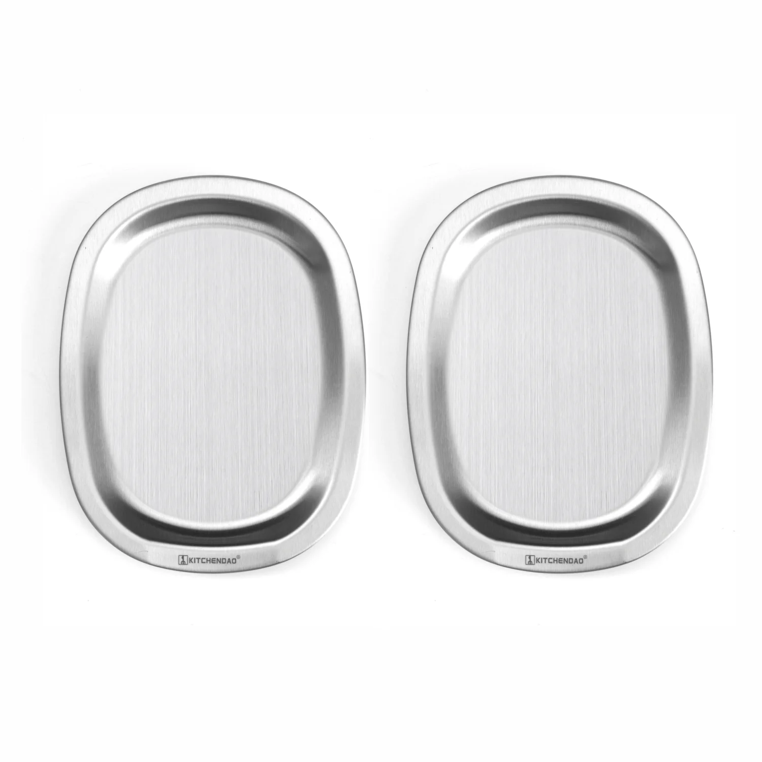 Stainless Steel Spoon Rest With Silicone Anti-slip Pad For Kitchen