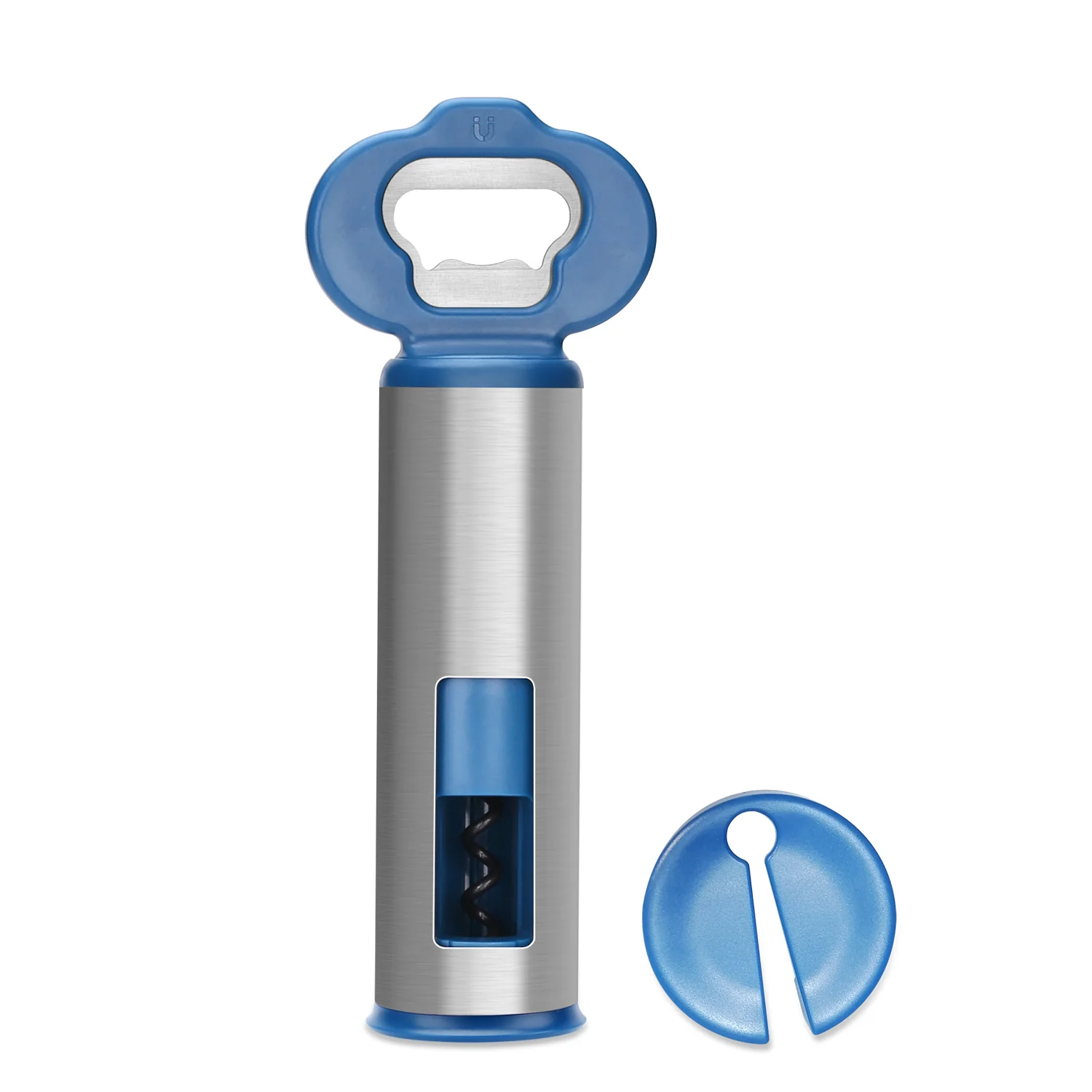 3 In 1 Wine Corkscrew Opener Beer Bottle Opener With Magnetic Cap Catcher